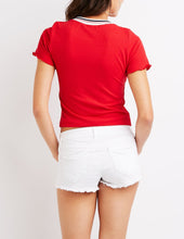 Load image into Gallery viewer, Refuge Cut-Off Shortie Shorts